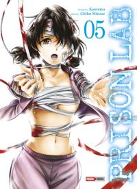  Prison lab T5, manga chez Panini Comics de Kantetsu, Minase
