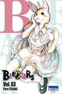  Beastars T3, manga chez Ki-oon de Itagaki
