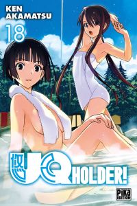  UQ Holder! T18, manga chez Pika de Akamatsu