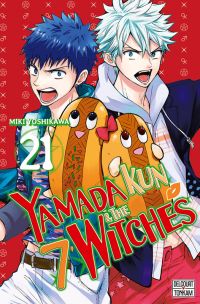  Yamada kun & the 7 witches T21, manga chez Delcourt Tonkam de Yoshikawa