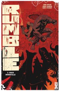  Rumble T3 : Chair immortelle (0), comics chez Glénat de Arcudi, Harren, Stewart