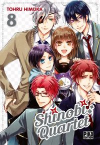  Shinobi quartet T8, manga chez Pika de Himuka