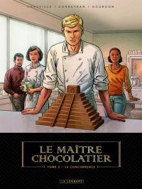 Le Maître Chocolatier T2 : La concurrence (0), bd chez Le Lombard de Corbeyran, Gourdon, Chetville, Mikl
