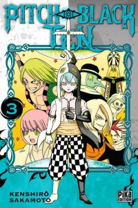  Pitch-black ten T3, manga chez Pika de Sakamoto