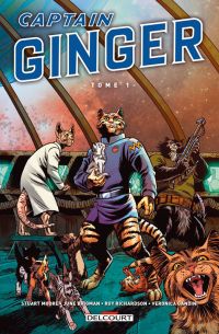 Captain Ginger, comics chez Delcourt de Moore, Richardson, Brigman, Gandini