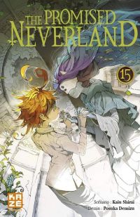  The promised neverland T15, manga chez Kazé manga de Shirai, Demizu