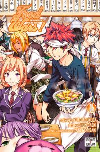  Food wars  T36, manga chez Delcourt Tonkam de Tsukuda, Saeki