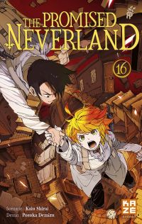  The promised neverland T16, manga chez Kazé manga de Shirai, Demizu
