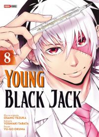  Young Black Jack T8, manga chez Panini Comics de Tabata, Tezuka, Okuma