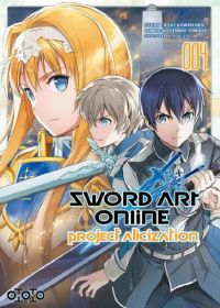  Sword art online - Project Alicization T4, manga chez Ototo de Kawahara, Abec, Yamada
