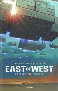  East of west T2 : Apocalypse : année deux  (0), comics chez Urban Comics de Hickman, Dragotta, Martin