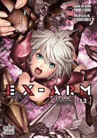  Ex-Arm T13, manga chez Delcourt Tonkam de Hirock, Komi