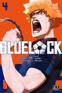  Blue lock T4, manga chez Pika de Kaneshiro, Nomura