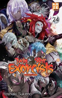  Twin star exorcists T24, manga chez Kazé manga de Sukeno