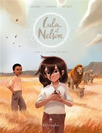  Lulu et Nelson T3 : La Lionne blanche (0), bd chez Soleil de Omont, Girard, Neyret