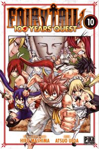  Fairy tail 100 years quest T10, manga chez Pika de Mashima, Ueda