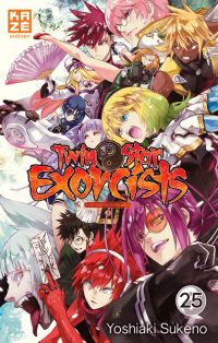  Twin star exorcists T25, manga chez Kazé manga de Sukeno