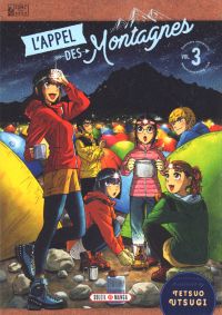 L'appel des montagnes T3, manga chez Delcourt Tonkam de Utsugi