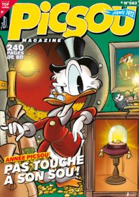 Picsou magazine T563 : Pas touche à son sou (0), bd chez Unique Heritage Media  de Disney