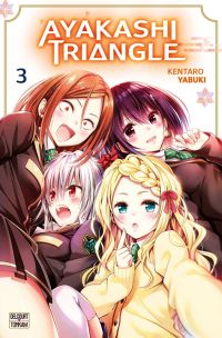  Ayakashi triangle T3, manga chez Delcourt Tonkam de Yabuki