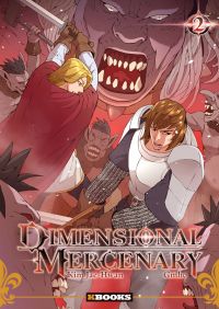  Dimensional mercenary T2, manga chez Delcourt Tonkam de Gmho, Kim