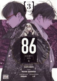  86, eighty six T3, manga chez Delcourt Tonkam de Asato, Yoshihara