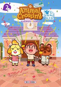  Animal crossing : New Horizons, le journal de l'île T2, manga chez Soleil de Nintendo, Kokonasu