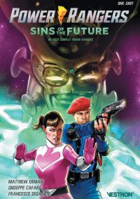 Power Rangers : sins of the future , comics chez Vestron de Moore , Erman, Cafaro, Segala, Calindo 