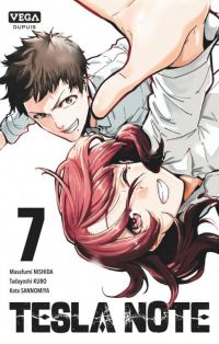  Tesla note T7, manga chez Vega de Kubo, Nishida, Sannomiya