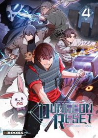  Dungeon reset T4, manga chez Delcourt Tonkam de Ant Studio, Daull