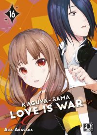  Kaguya-sama love is war T16, manga chez Pika de Akasaka