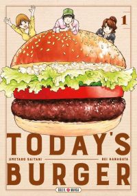  Today's burger T1, manga chez Soleil de Saitani, Hanagata