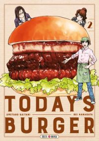  Today's burger T2, manga chez Soleil de Saitani, Hanagata