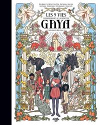 Les Neuf vies de la princesse Gaya, bd chez Little Urban de Scotto, Cortey, Cousseau, Bernard, Lejonc