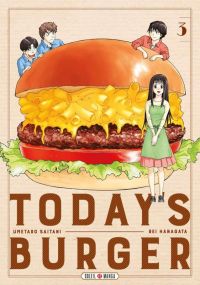  Today's burger T3, manga chez Soleil de Saitani, Hanagata