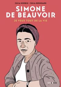 Simone de Beauvoir, bd chez Steinkis de Korbik, Bernhard
