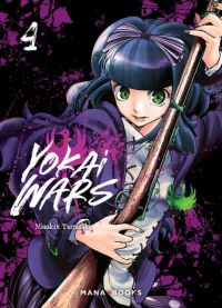  Yokai wars T4, manga chez Mana Books de Yumisaki