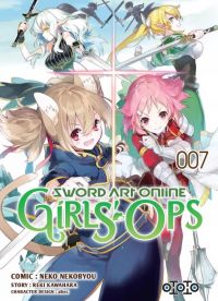  Sword art online - Girls’ ops T7, manga chez Ototo de Kawahara, Nekobyou, Abec