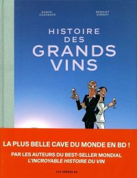 Histoire des grands vins, bd chez Les arènes de Simmat, Casanave