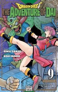  Dragon quest - The adventure of Daï T9, manga chez Delcourt Tonkam de Sanjô, Inada