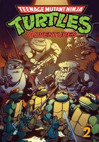  Teenage Mutant Ninja Turtles adventures T2, comics chez Vestron de Clarrain, Lawson, Mitchroney, Grossman