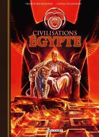  Civilisations T2 : Egypte (0), bd chez Delcourt de Richemond, Pellegrini, Gonzalbo