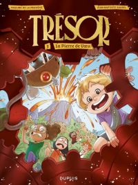  Trésor T3 : La Pierre de Voeu (0), bd chez Dupuis de Saurel, de la Provôté, Cousquer
