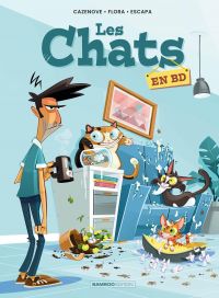 Les Chats en BD T2, bd chez Bamboo de Flora, Cazenove, Escapa