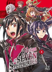  Reign of the seven spellblades T8, manga chez Pika de Uno, Esuno, Ruria