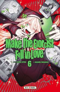  Make the exorcist fall in love T6, manga chez Delcourt Tonkam de Arima, Fukuyama