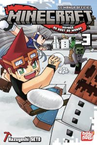  Minecraft, le manga officiel - Voyage au bout du monde T3, manga chez Nobi Nobi! de Seto