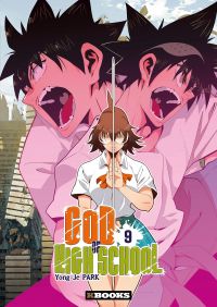  God of high school T9, manga chez Delcourt Tonkam de Park