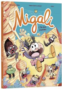  Migali T8 : L'île aux momies (0), bd chez Auzou de Arlène, Lambert