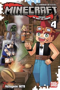  Minecraft, le manga officiel - Voyage au bout du monde T4, manga chez Nobi Nobi! de Seto